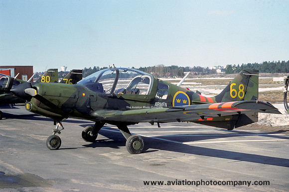 Swedish Army SAL Bulldog Sk61 61068 (1977)