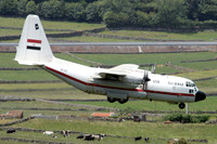 Egyptian Air Force Lockheed VC-130H Hercules 1281/SU-BAM at Lajes (2009)