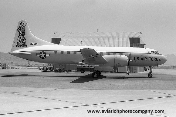 USAF New Mexico ANG Convair C-131B Samaritan 53-7814 (1978)