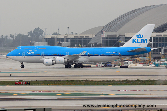 KLM Boeing 747-400 PH-BFD at Los Angeles IAP (2013)