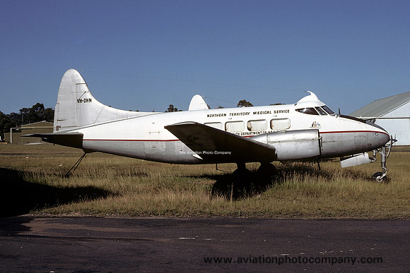 Northern Territory Medical Service De Havilland DH.104 Dove 5 VH-DHN (1977)