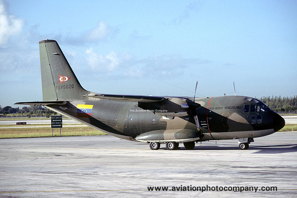 Venezuelan Air Force Aeritalia G.222 6620 (1986)