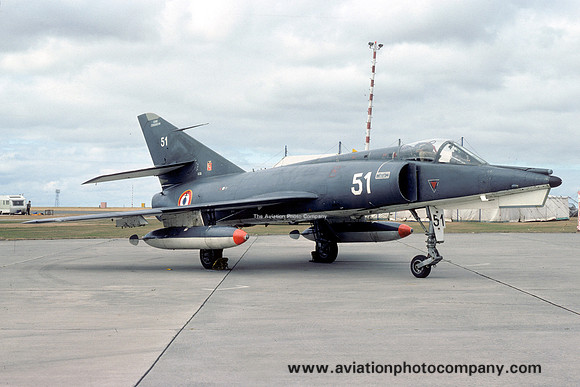 French Navy 11F Dassault Etendard 4M 51 (1976)