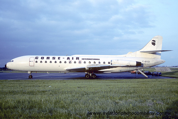Corse Air International Sud Caravelle F-BYCD (1984)