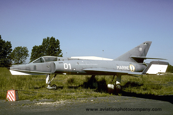 French Navy Dassault Etendard 4M 1 at Rochefort (2003)