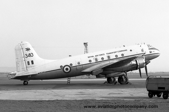 RAF 24 Squadron Handley Page Hastings C.2 WJ340 (1966)