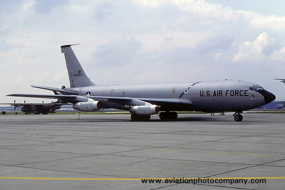 USAF 319 BW Boeing KC-135A Stratotanker 63-8885 at Rhein Main (1981)