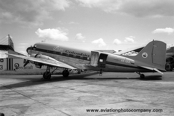 LACOL Lineas Aereas Colombianas Douglas C-47-DL HK-124