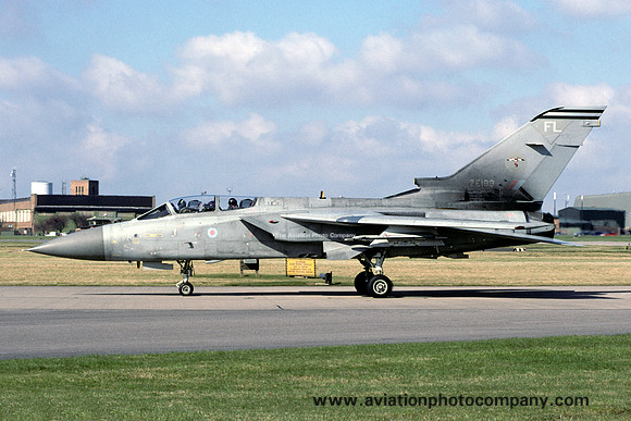 RAF 25 Squadron Panavia Tornado F.3 ZE199/FL at RAF Waddington (2000)