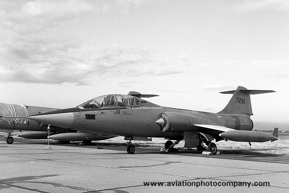 Lockheed F-104D Starfighter 57-1296 prior to delivery to the Royal Jordanian Air Force