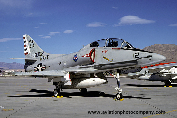 US Navy VC-12 Douglas TA-4J Skyhawk 158092/JY-12 (1980)