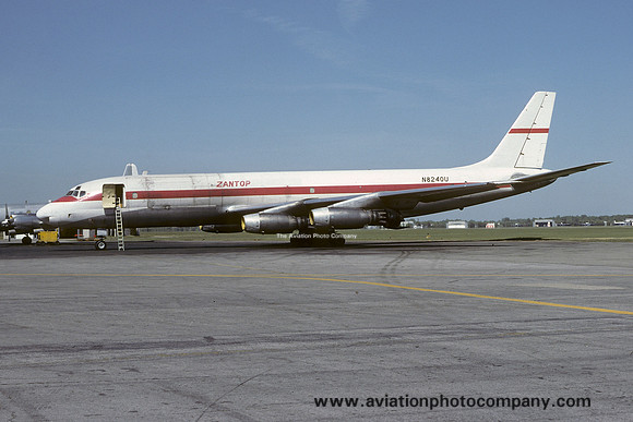 Zantop Douglas DC-8-33F N8240U (1979)