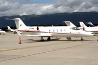 FAI Airservice AG Learjet 55 D-CAAE at Geneva (2008)