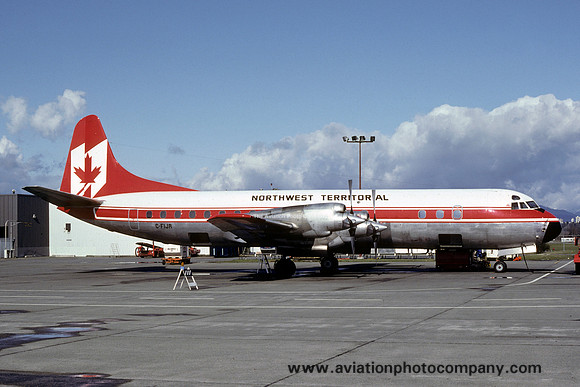 Northwest Territorial Lockheed Electra C-FIJR (1984)