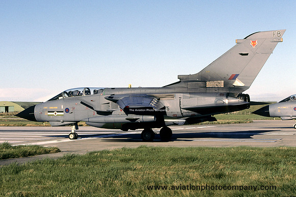 RAF 12 Squadron Panavia Tornado GR.4 ZG775/FB at RAF Lossiemouth (2000)
