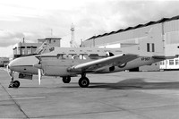 RAF Air Support Command De Havilland Devon C.1 VP957 at RAF Leuchars