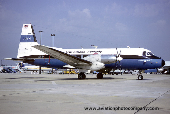 Civil Aviation Authority Flying Unit Hawker Siddeley HS748 G-AVXI (1988)