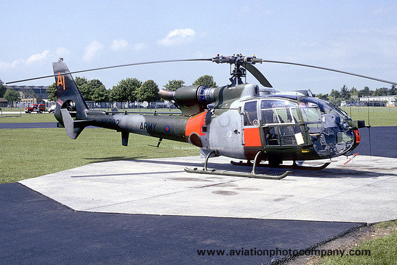 AAC 670 Squadron Westland Gazelle AH.1 XX392 at Middle Wallop (1994)