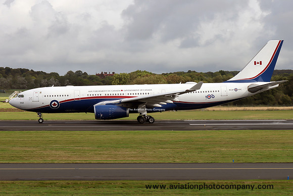 Royal Canadian Air Force 437 Squadron Airbus CC-330 330002 at Prestwick (2024)