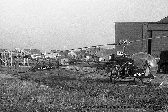 US Army USAREUR Bell OH-13H 58-5337