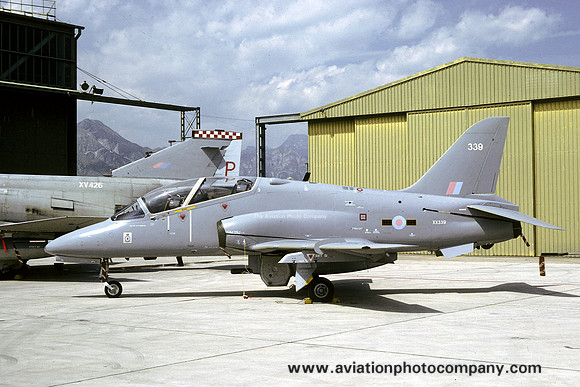 RAF 1 TWU 234 Squadron HS Hawk T.1A XX339 (1987)