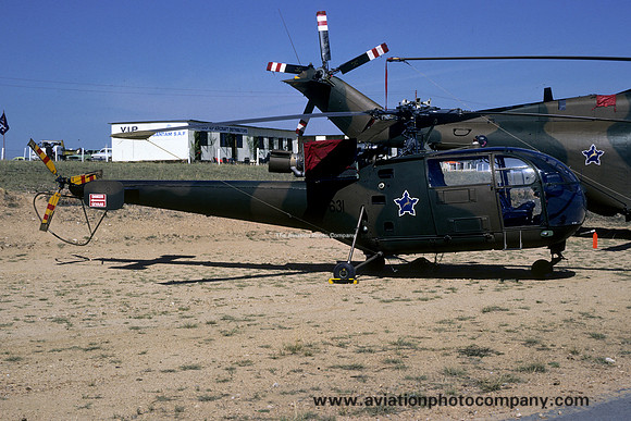 South African Air Force Sud Alouette III 631