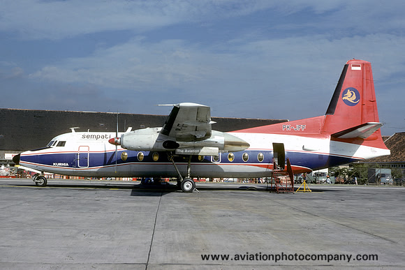 Sempati Fokker F-27-600 Friendship PK-JFF