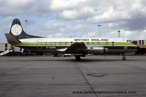 British Midland Vickers Viscount G-AZNA