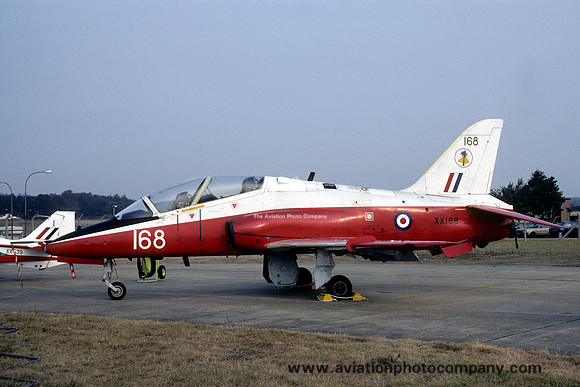 RAF 4 FTS Hawker Siddeley Hawk T.1 XX168 (1991)