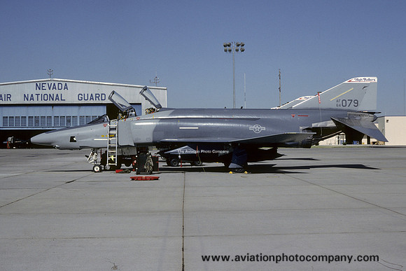 USAF Nevada ANG 192 TRS McDonnell RF-4C Phantom 64-1079 (1992)