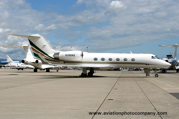 C I T Leasing Corp Gulfstream IV SP N396NS at Geneva (2008)