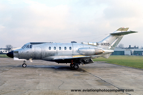 Hawker Siddeley HS125 G-AXOD (1969)