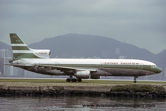 Cathay Pacific Lockheed L-1011 TriStar 1 VR-HHY (1984)