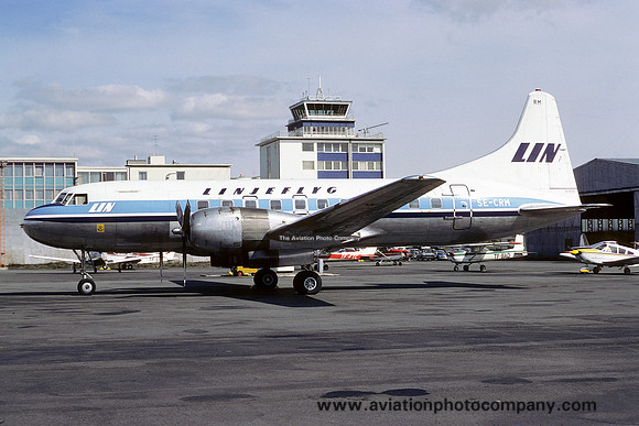Linjeflyg Convair 440 SE-CRM (1978)