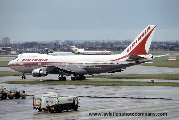 Air India Boeing 747-300 VT-EBU at Heathrow (1978)