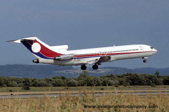 Ex Dan Air Boeing 727 OK-EGK (1993)