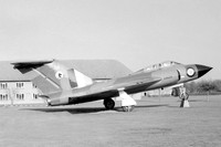 RAF Gloster Javelin FAW.4 XA634 displayed at RAF Leeming (1978)