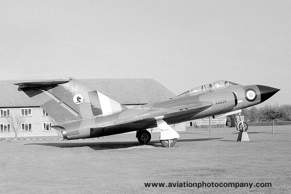 RAF Gloster Javelin FAW.4 XA634 displayed at RAF Leeming (1978)