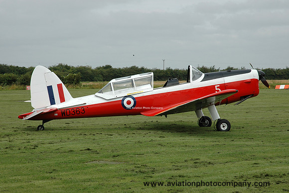 DHC-1 Chipmunk G-BCIH/WD363 at Fenland (2021)