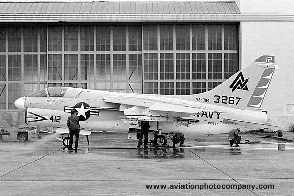 US Navy VA-304 LTV A-7A Corsair 153267/ND-412 (1972)