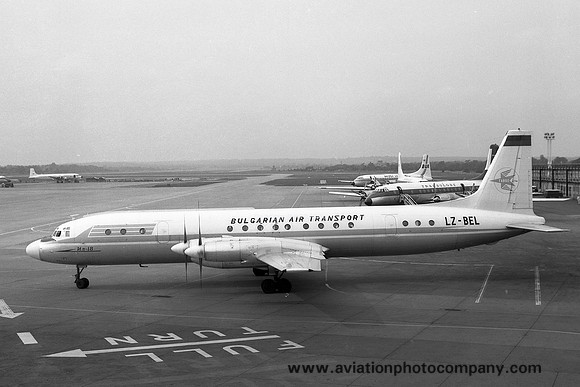 Balkan Bulgarian Airlines Ilyushin Il-18V LZ-BEL (1967)