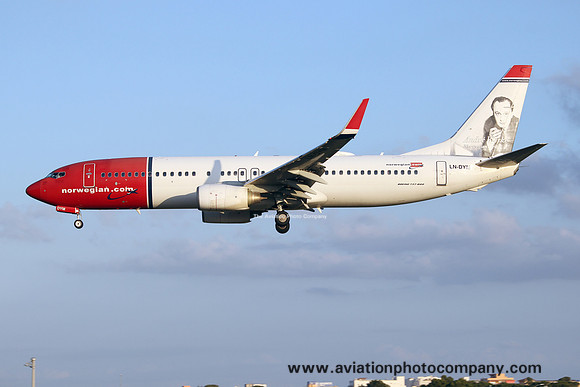 Norwegian Air Shuttle Boeing 737-8JP LN-DYM (2024)
