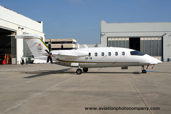 Italian Guardia Piaggio P-180 MM62249/GF-19 at Pratica di Mare (2013)