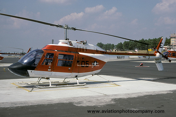 US Navy TAW-5 Bell TH-57A Sea Ranger 157360/E-05 at NAS Whiting Field (1984)