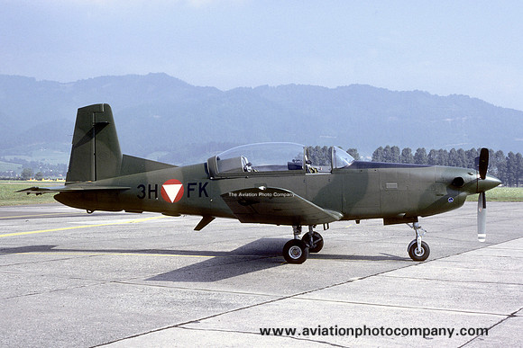 Austrian Air Force Pilatus PC-7 3H-FK (1986)