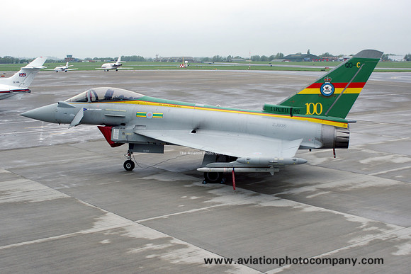 RAF 3 Squadron BAE Typhoon FGR.4 ZJ936/QO-C at RAF Northolt (2012)