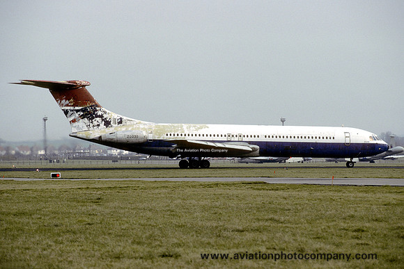 RAF Vickers VC-10 ZD230 at Abingdon (1991)