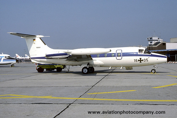 German Air Force FBSS HFB-320 Hansajet 16+05 (1986)