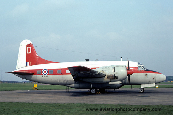 RAF 6 FTS Vickers Varsity T.1 WJ896/D (1976)