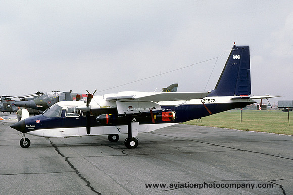 Army Air Corps BN-2 Islander ZF573 (1987)